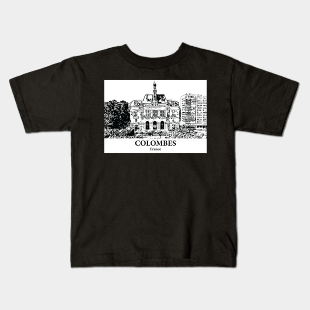 Colombes - France Kids T-Shirt by Lakeric