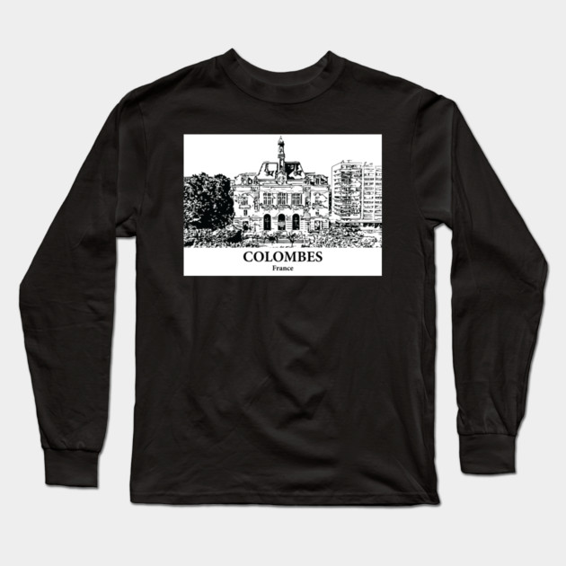 Colombes - France Long Sleeve T-Shirt by Lakeric