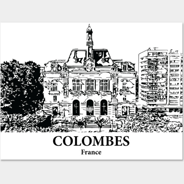 Colombes - France Wall Art by Lakeric