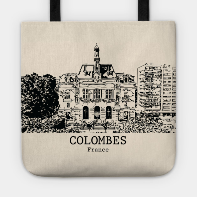 Colombes - France Tote by Lakeric