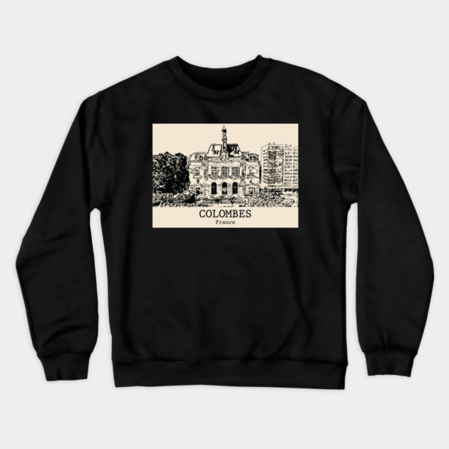 Colombes - France Crewneck Sweatshirt by Lakeric