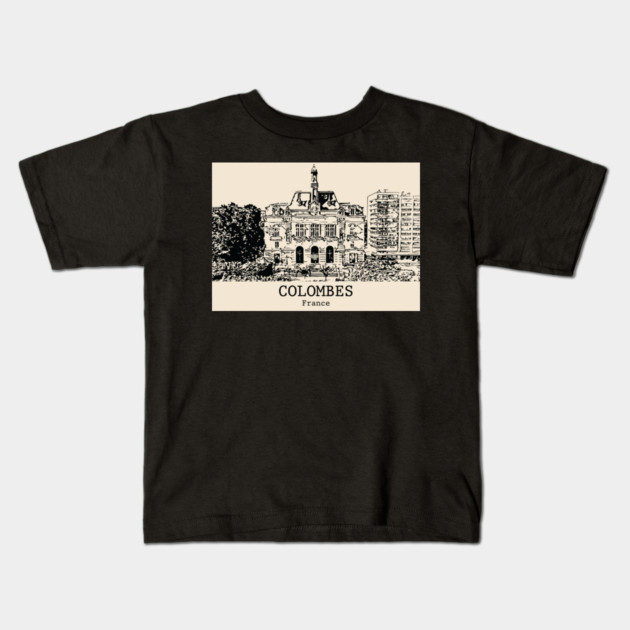 Colombes - France Kids T-Shirt by Lakeric