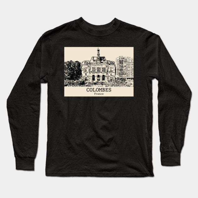 Colombes - France Long Sleeve T-Shirt by Lakeric