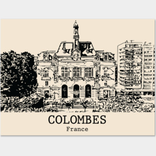 Colombes - France Posters and Art