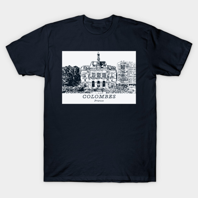 Colombes - France T-Shirt by Lakeric