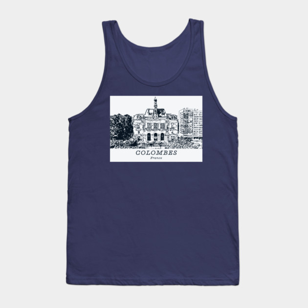 Colombes - France Tank Top by Lakeric