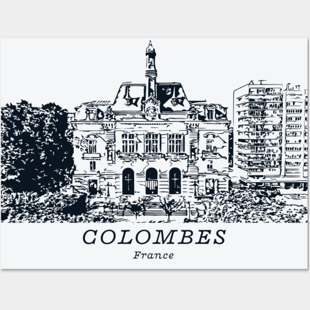 Colombes - France Wall Art by Lakeric