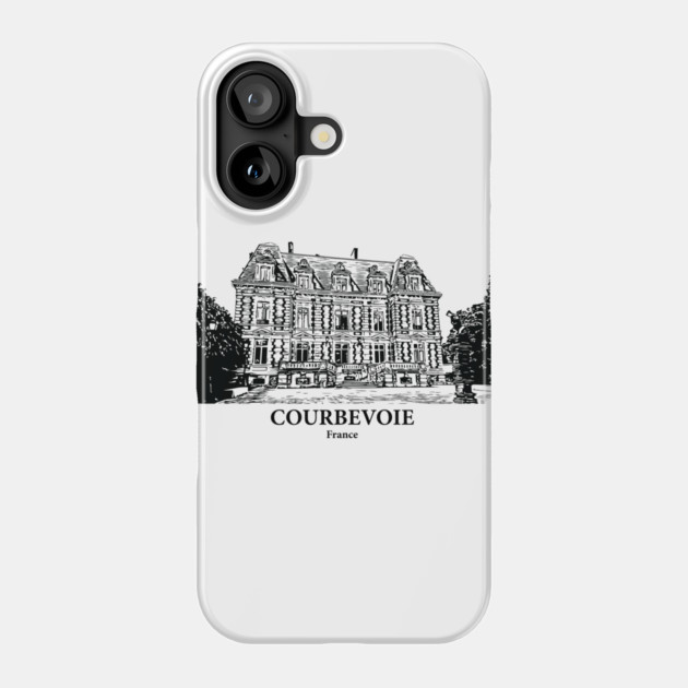 Courbevoie - France Phone Case by Lakeric