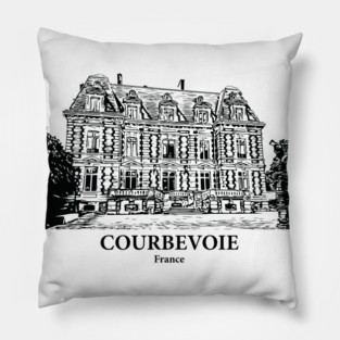 Courbevoie - France Pillow