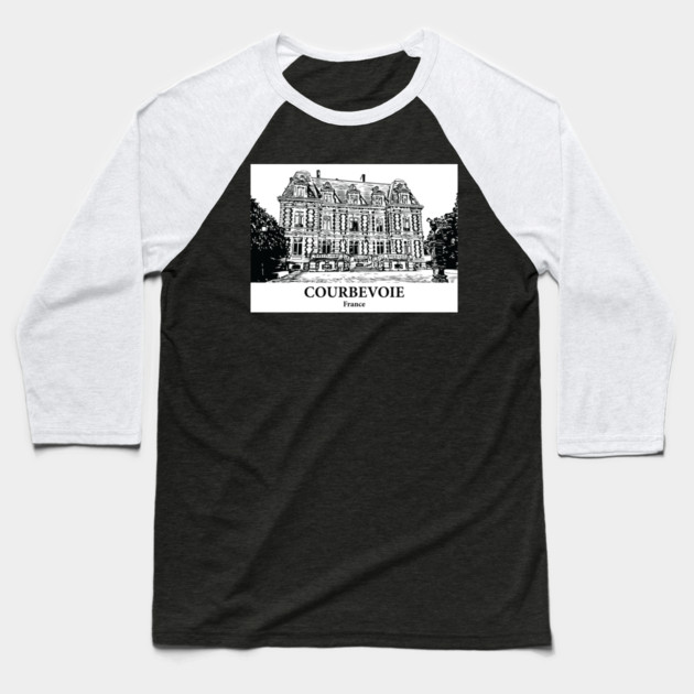 Courbevoie - France Baseball T-Shirt by Lakeric