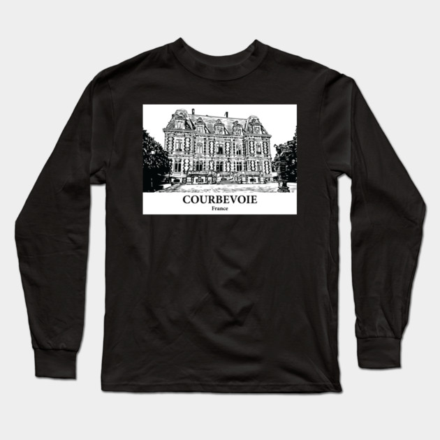 Courbevoie - France Long Sleeve T-Shirt by Lakeric