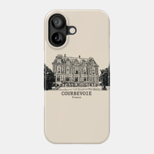 Courbevoie - France Phone Case