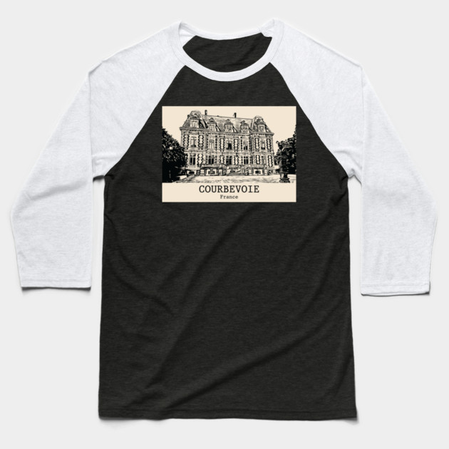 Courbevoie - France Baseball T-Shirt by Lakeric