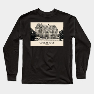 Courbevoie - France Long Sleeve T-Shirt
