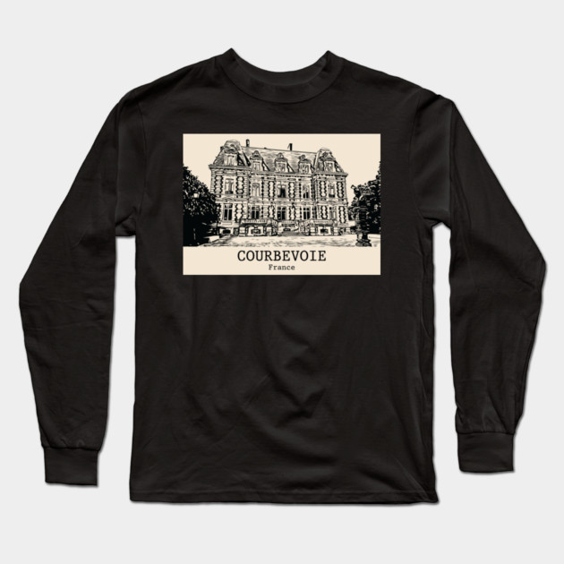 Courbevoie - France Long Sleeve T-Shirt by Lakeric