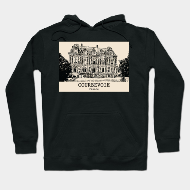 Courbevoie - France Hoodie by Lakeric