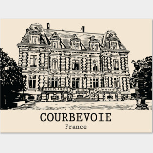 Courbevoie - France Posters and Art