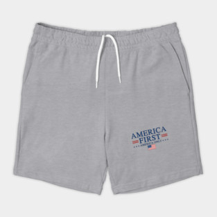America First America Only Patriot Shorts