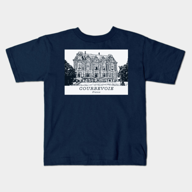 Courbevoie - France Kids T-Shirt by Lakeric