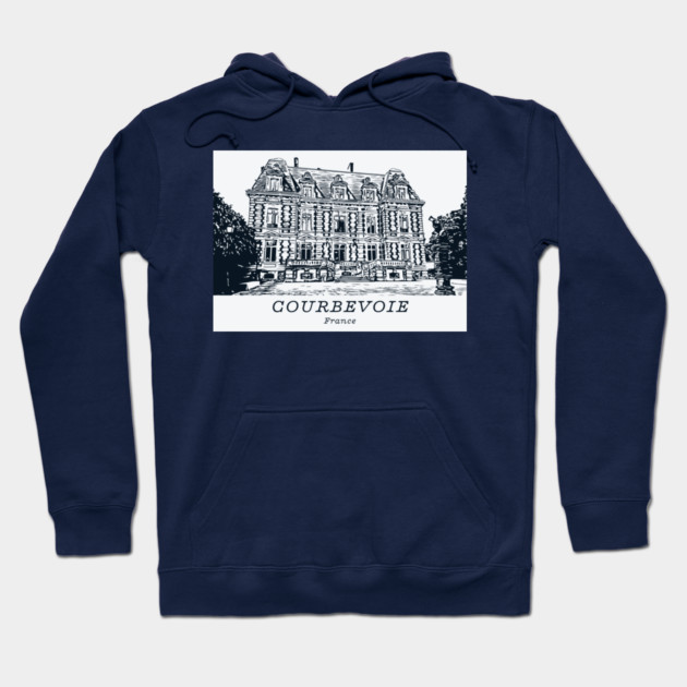 Courbevoie - France Hoodie by Lakeric