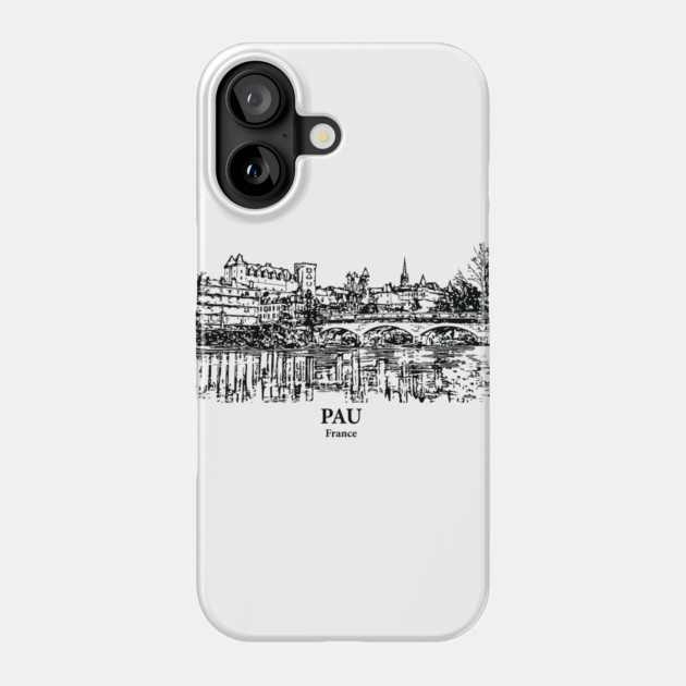 Pau - France Phone Case by Lakeric