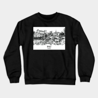 Pau - France Crewneck Sweatshirt