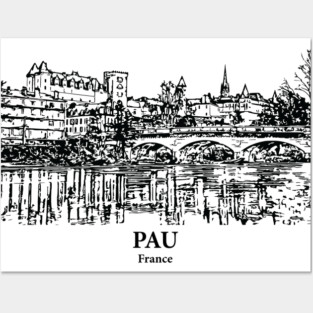 Pau - France Posters and Art