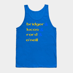 SeaQuest Crew - Bridger & Lucas & Ford & O'Neill Tank Top