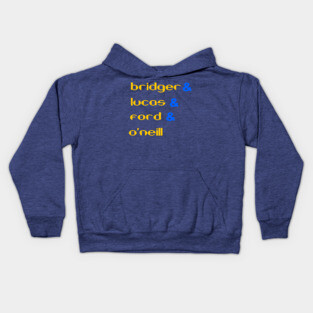 SeaQuest Crew - Bridger & Lucas & Ford & O'Neill Kids Hoodie