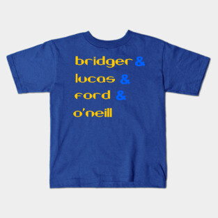 SeaQuest Crew - Bridger & Lucas & Ford & O'Neill Kids T-Shirt