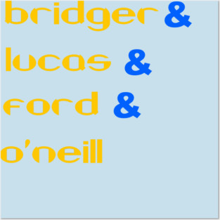 SeaQuest Crew - Bridger & Lucas & Ford & O'Neill Posters and Art