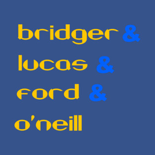 SeaQuest Crew - Bridger & Lucas & Ford & O'Neill T-Shirt