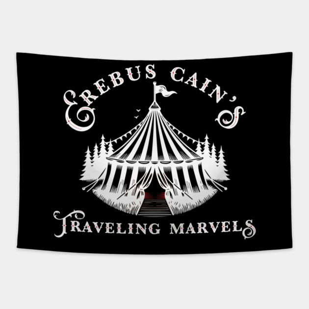 Erebus Cain's Traveling Mavels Tapestry by Old Gods of Appalachia