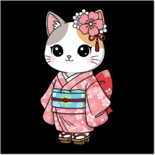 Japan-cat Posters and Art