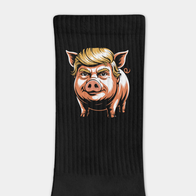 Quiet Piggy Trump Political Parody by Cosmo Gazoo