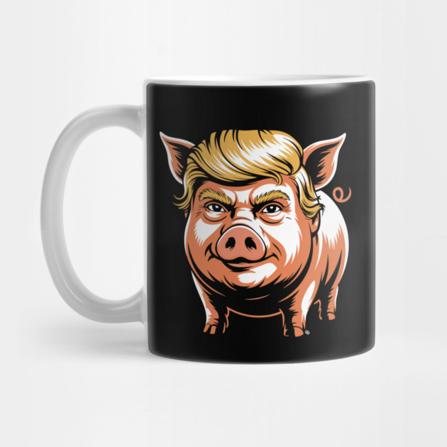 Quiet Piggy Trump Political Parody by Cosmo Gazoo
