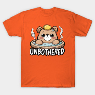 Unbothered Capybara Hot Spring Yuzu T-Shirt