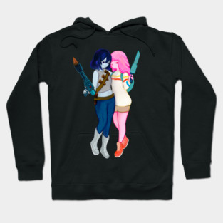 Princess Bubblegum and Marceline go vampire hunting - Adventure Time, Stakes Hoodie