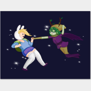 Fionna and Huntress Wizard Posters and Art