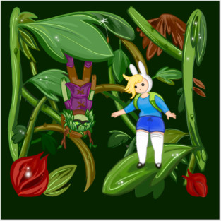 Fionna and Huntress Wizard Posters and Art