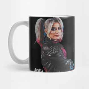 alexa bliss - halftone style Mug