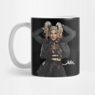 alexa bliss - vintage halftone Mug