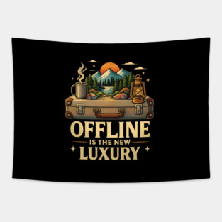 Offline is the New Luxury – Digital Detox Adventure Tapestry