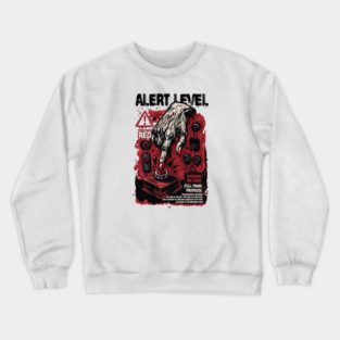 ALERT LEVEL Crewneck Sweatshirt
