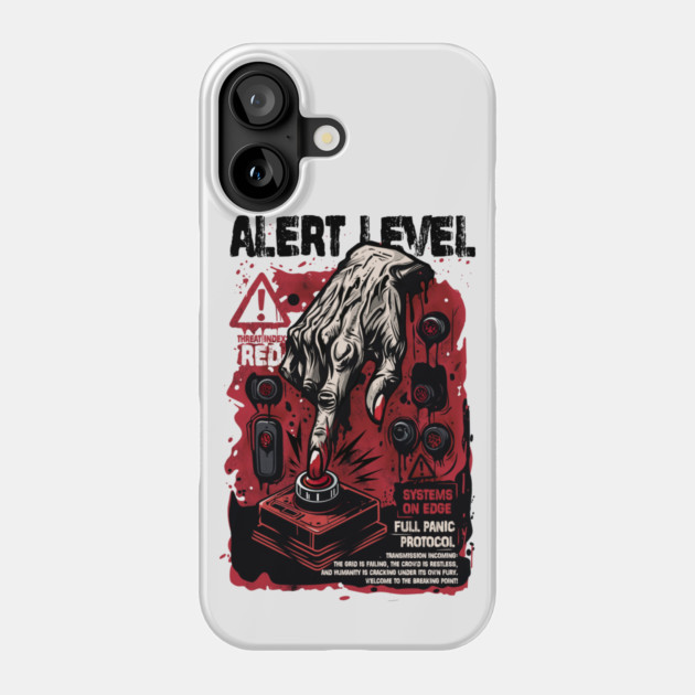 ALERT LEVEL Phone Case by artslaves