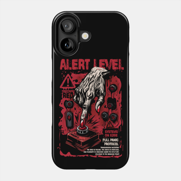 ALERT LEVEL Phone Case by artslaves