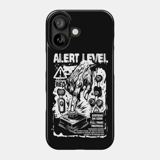 ALERT LEVEL Phone Case by artslaves