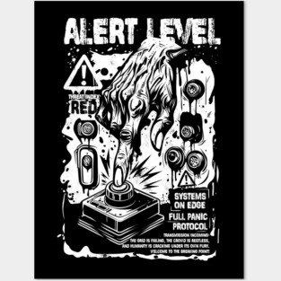 ALERT LEVEL Posters and Art