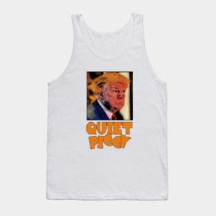 Quiet-piggy Tank Top