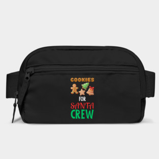 Cookies For Santa Crew Christmas Cookie Lover Festive Holiday Bag